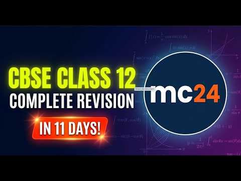 CBSE Chemistry One-Shot Revision Course